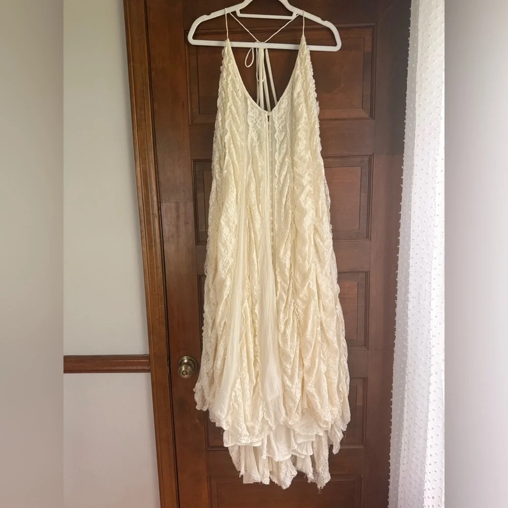 Free People Sweet Sea Lace Maxi Dress 🌿 - Picture 4 of 15